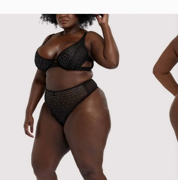 🍁🍂Like new Playful promises 44DD BRA 1X Thng  44dd G STUDDED - Picture 2 of 8